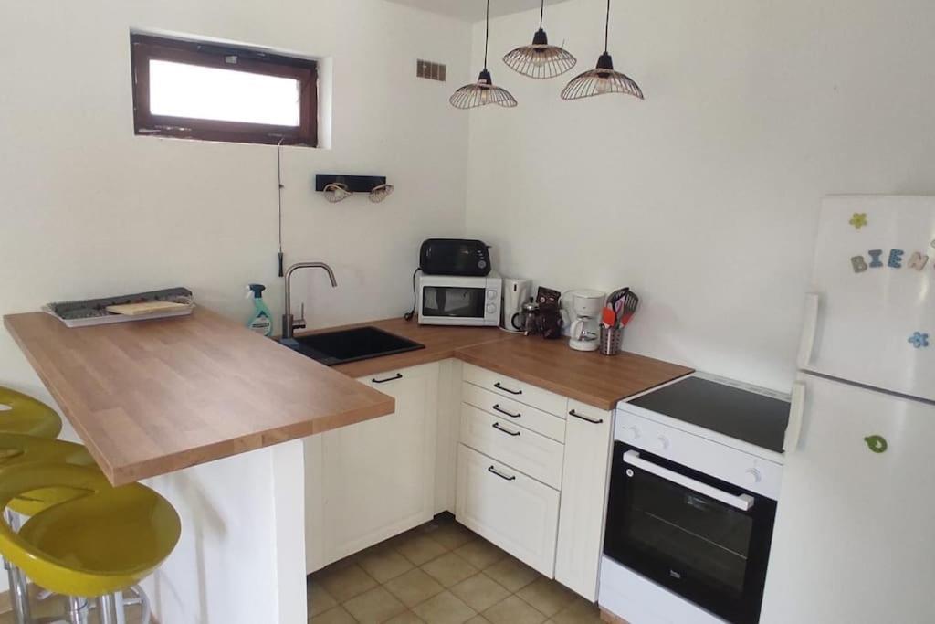 Appartement Au Fond Du Jardin Saint Jean du Pin Esterno foto